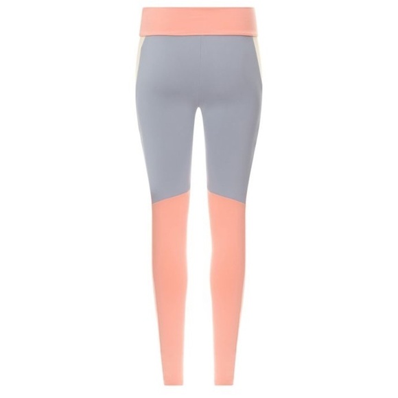 🌻 LIVE THE PROCESS Ecru Transcend Colorblock Leggings | Size Small - Picture 5 of 8